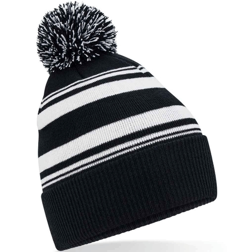 Beechfield Striped Fan Beanie